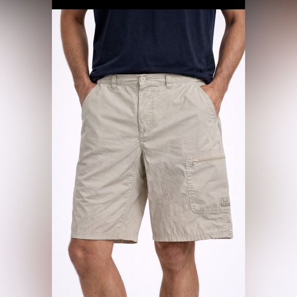 Huk Other - Huk Men's Light Tan Cargo Shorts